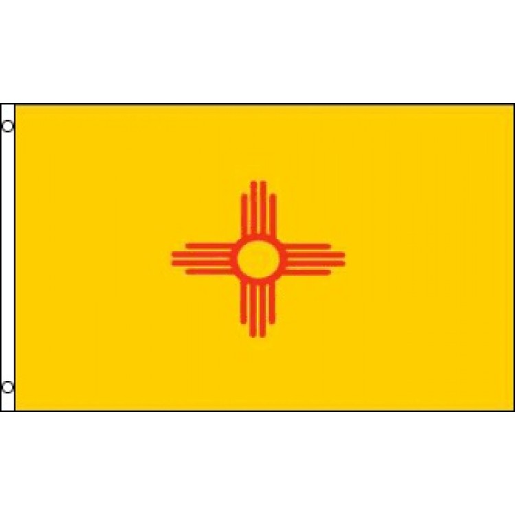 Picture of 212 Main ST-NM 36 x 60 in. New Mexico State Polyester Flag