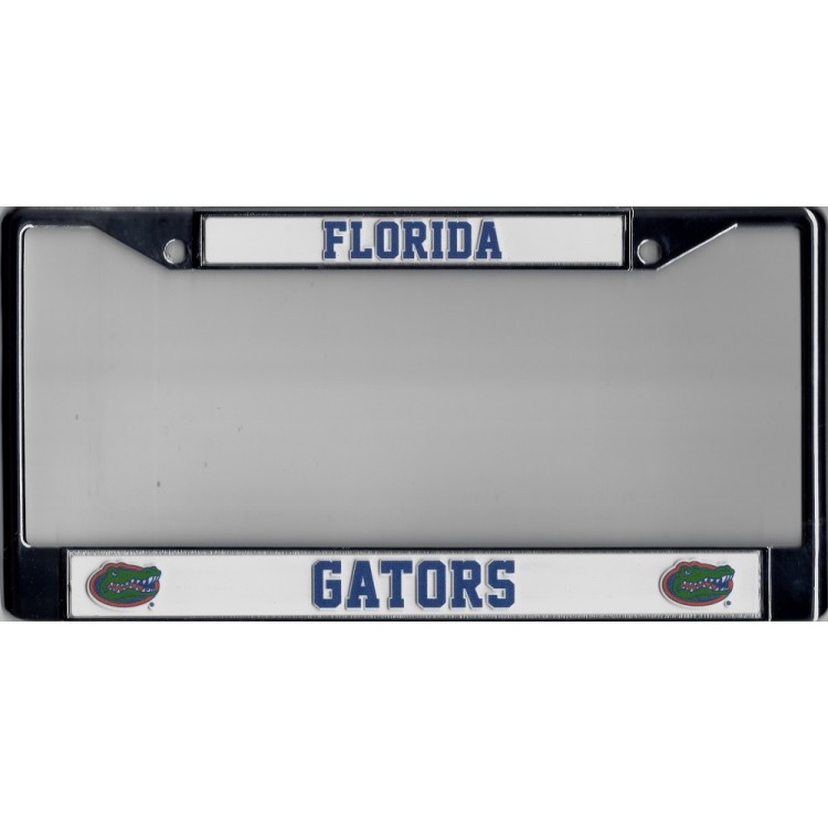 Florida Gators Chrome License Plate Frame