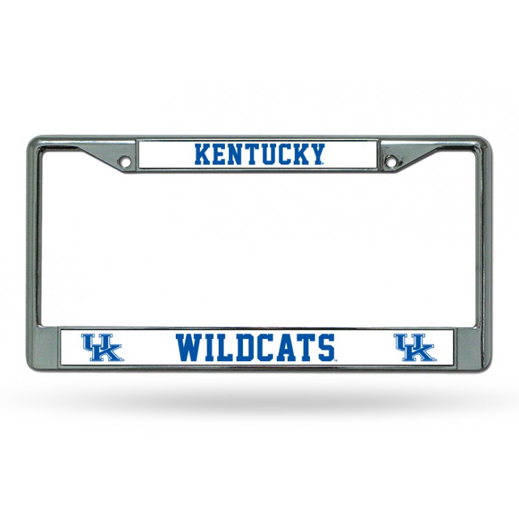 FC-190102 Kentucky Wildcats Chrome License Plate Frame