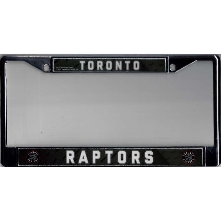 Picture of 212 Main FC-97011 Toronto Raptors Chrome License Plate Frame