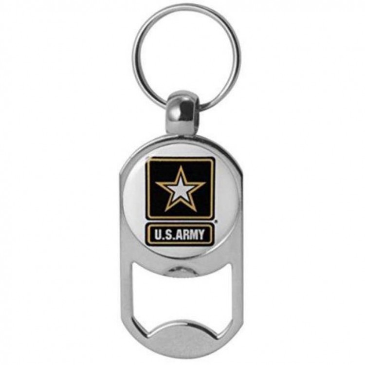 Picture of 212 Main BO-18 4 x 0.5 in. U.S. Army Star Logo Dog Tag Bottle Opener Key Chain