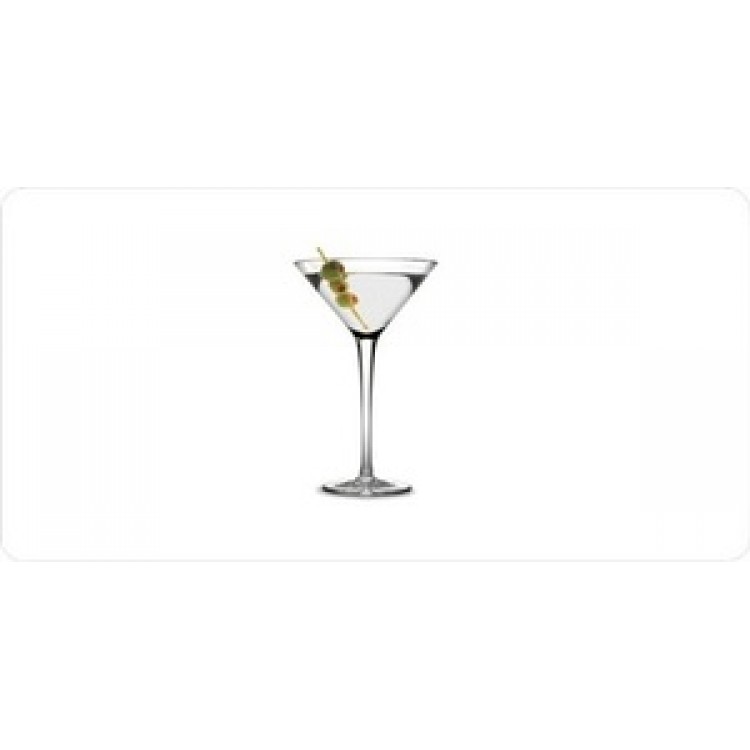 LPO87 6 x 12 in. Martini License Plate