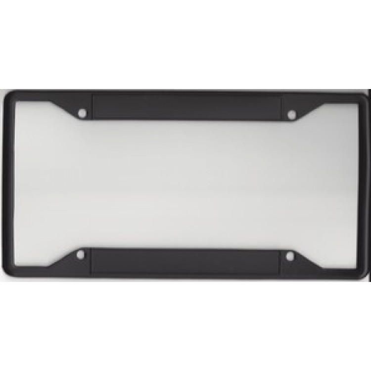 FSSI2100BLCK Personalized for Every State Custom License Plate Frame, Free Screw Caps