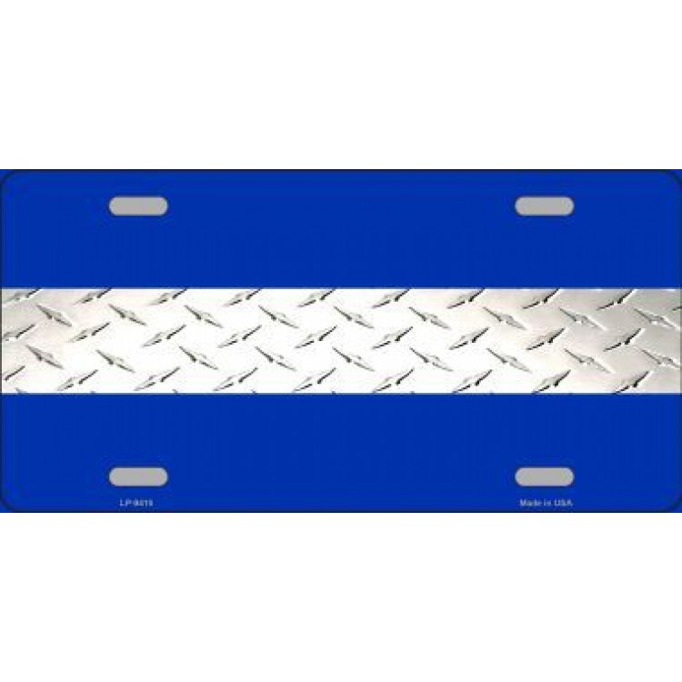 LP-9410 6 x 12 in. Emergency Medical Services EMS Metal License Plate