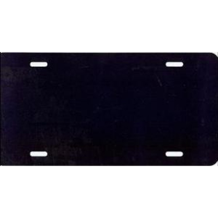 SM618 6 x 12 in. Black Solid Airbrush License Plate, Free Personalization on This Air Brush -  212 Main