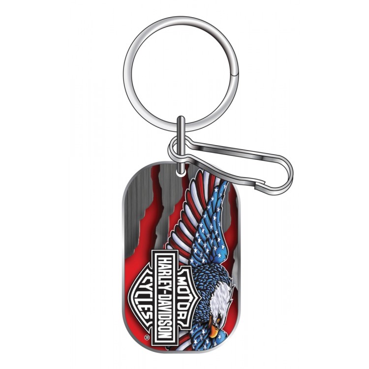 Picture of 212 Main KC4399 Harley-Davidson Eagle Tag Key Chain