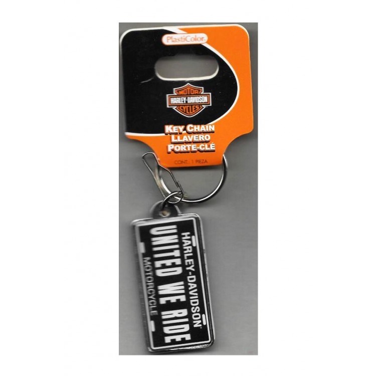 Picture of 212 Main KC4494 Harley-Davidson United We Ride Enamel Key Chain