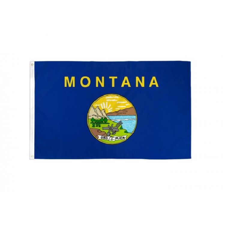 Picture of 212 Main ST-MT 36 x 60 in. Montana State Polyester Flag