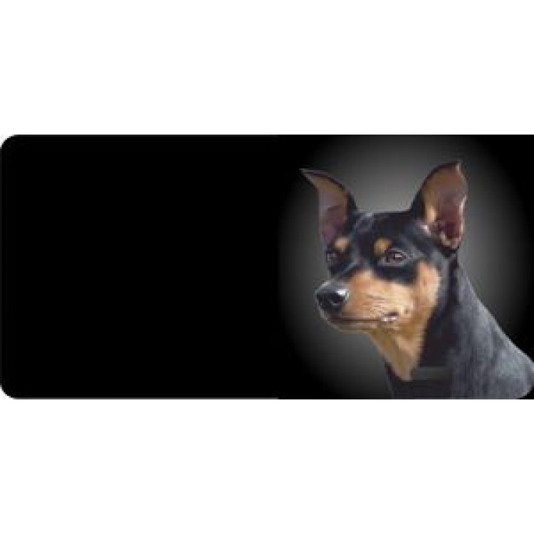 LPO668 Miniature Pinscher License Plate
