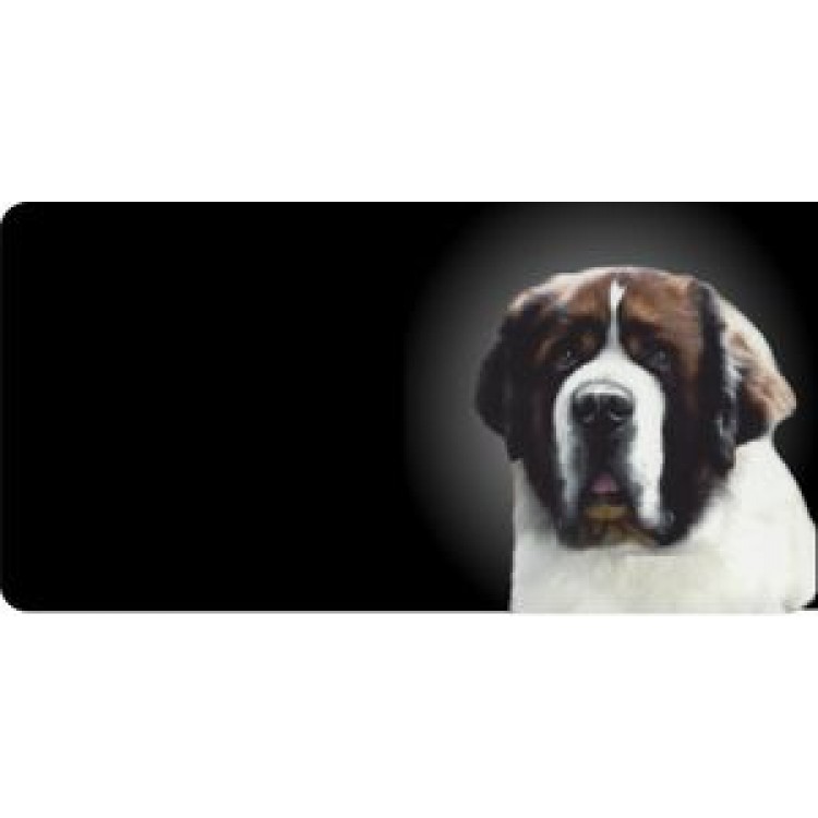 LPO669 St. Bernard Photo License Plate