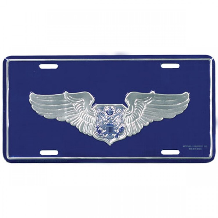 LAF12 6 x 12 in. Air Force Aircrew Officer License Plate
