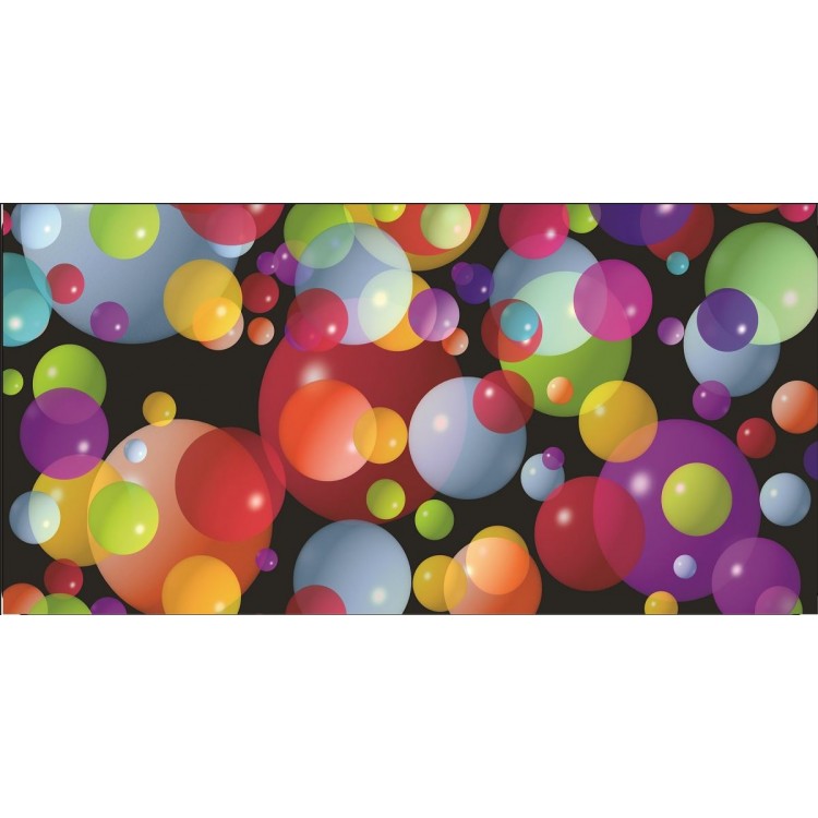 LPO7037 6 x 12 in. Bubbles Photo License Plate