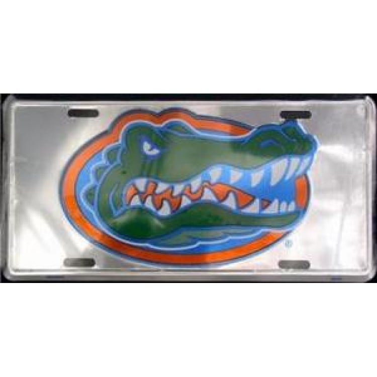 SUP50072 6 x 12 in. Florida Gators Anodized License Plate