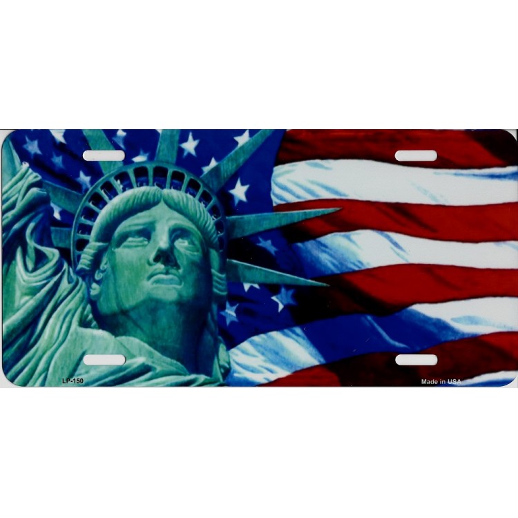 LP-150 6 x 12 in. Lady Liberty License Plate