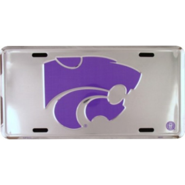 SUP50073 6 x 12 in. Kansas State Wildcats License Plate