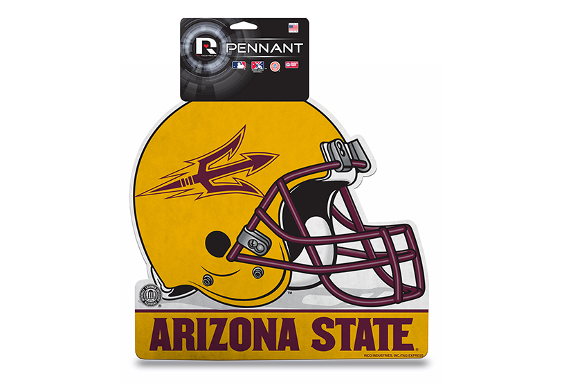 DCP460201F-H 13 x 16 in. Arizona State Sun Devils Die Cut Pennant