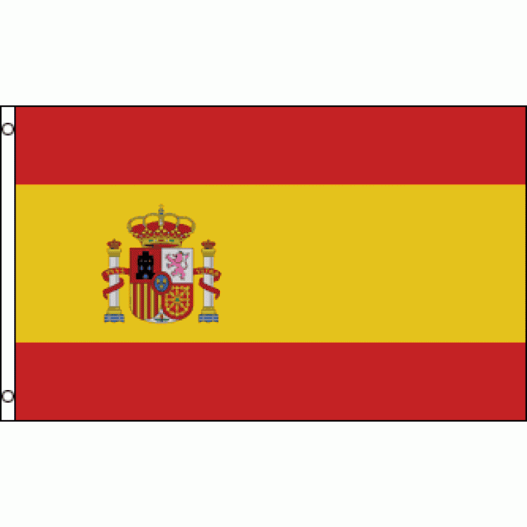 Picture of 212 Main SPAIN35 36 x 60 in. Spain Polyester Flag