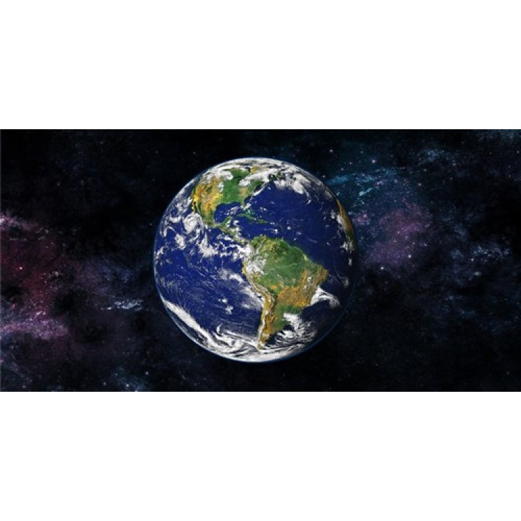 LPO3128 6 x 12 in. Earth Photo License Plate