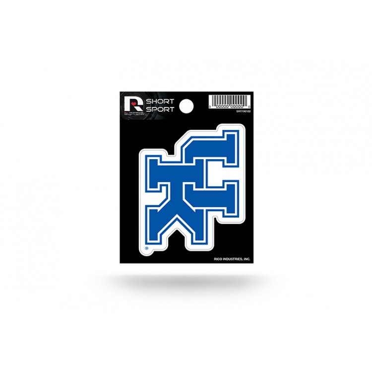 SRT190102 3 x 3 in. Kentucky Wildcats Short Sport Decal