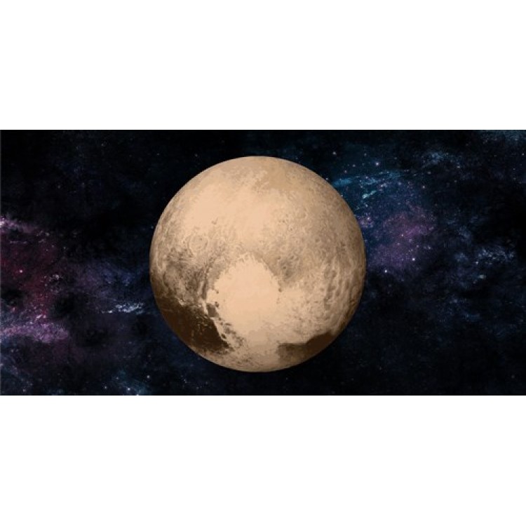 LPO3145 6 x 12 in. Pluto Photo License Plate