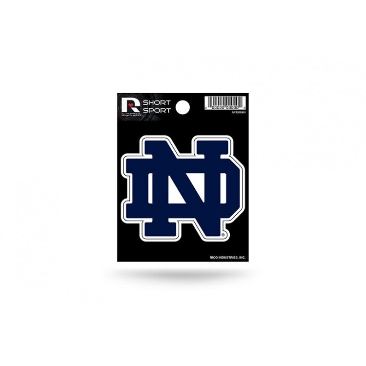 SRT200301 3 x 3 in. Notre Dame Fighting Irish Short Sport Decal