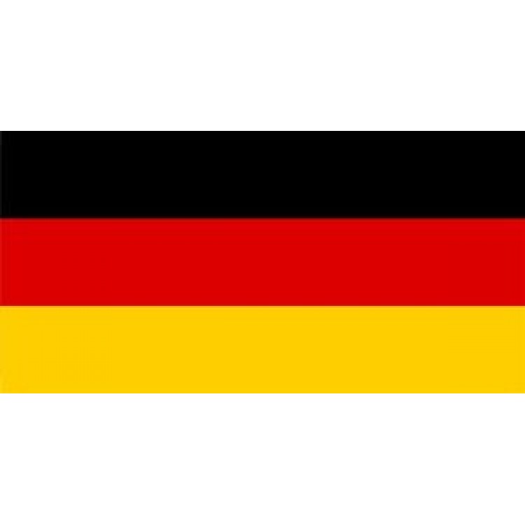 LPO862 Germany Flag Photo License Plate