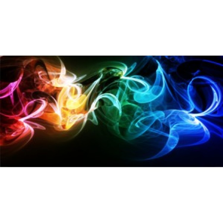 LPO600 Abstract Colors Photo License Plate