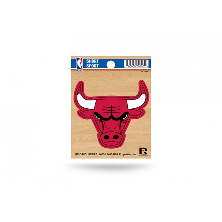 Picture of 212 Main SRT72001 3 x 3 in. Chicago Bulls Short Sport Decal