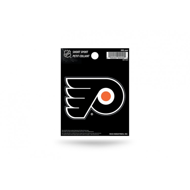 SRT7401 3 x 3 in. Philadelphia Flyers Short Sport Decal