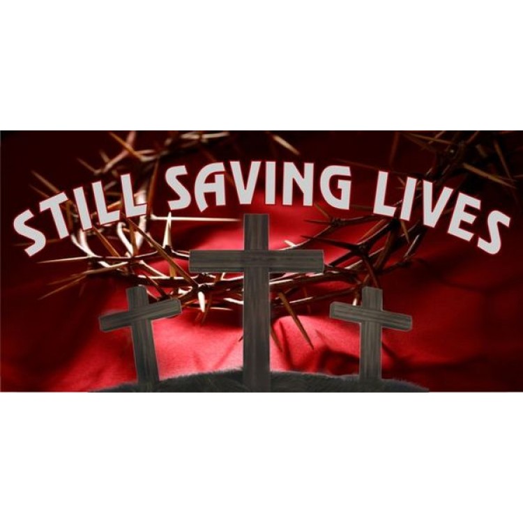 LPO1041 Still Saving Lives Photo License Plate