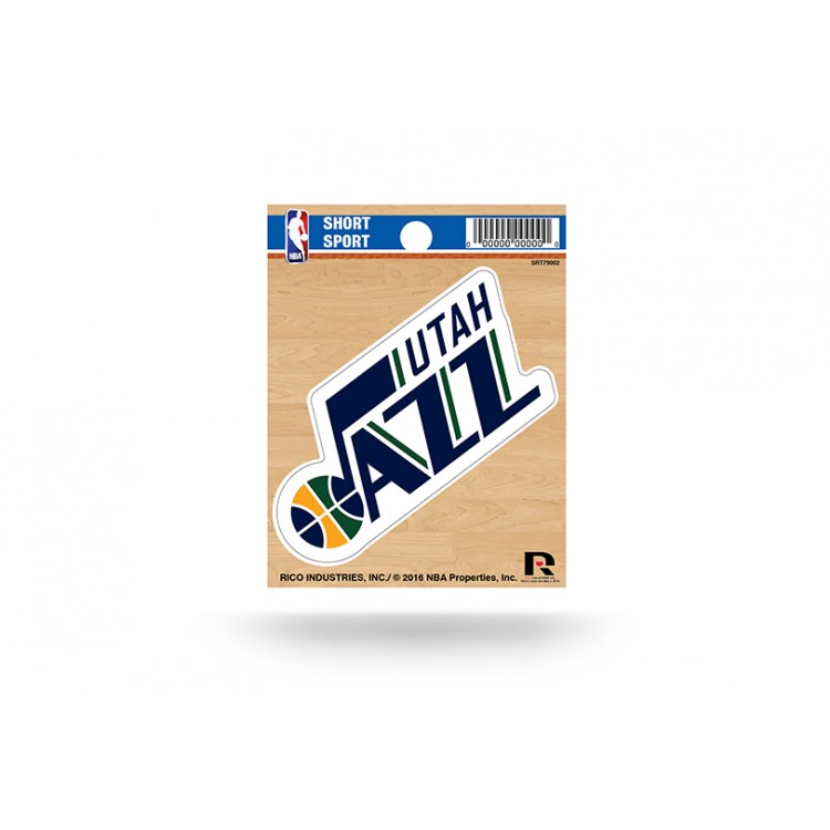 Picture of 212 Main SRT79002 3 x 3 in. Utah Jazz Short Sport Decal