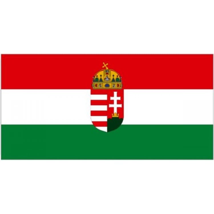 LPO1700 Hungary Flag Photo License Plate