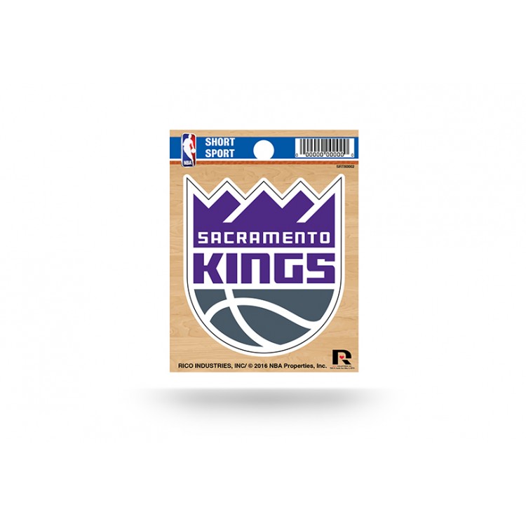 Picture of 212 Main SRT80002 3 x 3 in. Sacramento Kings Short Sport Decal