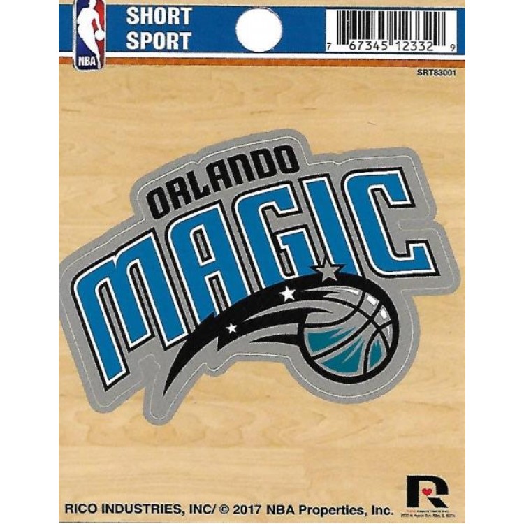 Picture of 212 Main SRT83001 3 x 3 in. Orlando Magic Short Sport Decal