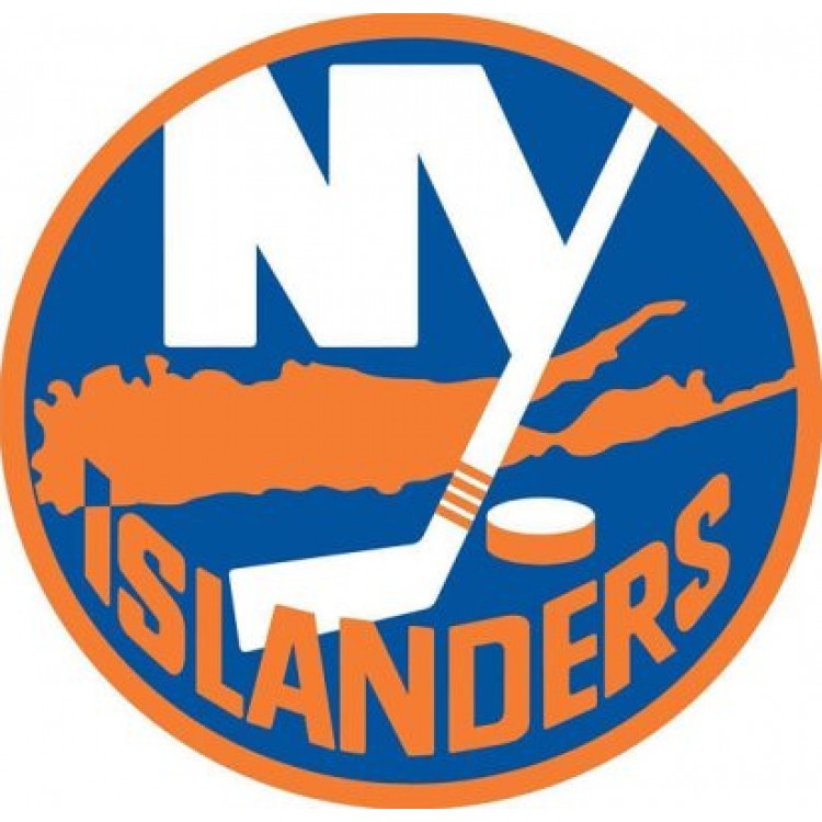 SRT8401 3 x 3 in. New York Islanders Short Sport Decal