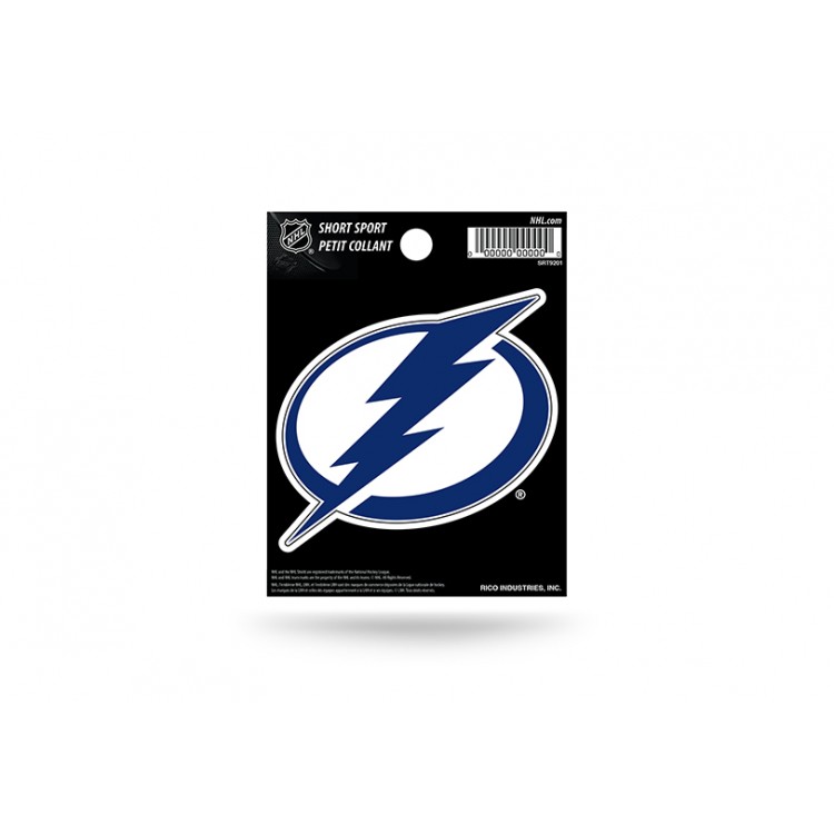SRT9201 3 x 3 in. Tampa Bay Lightning Short Sport Decal