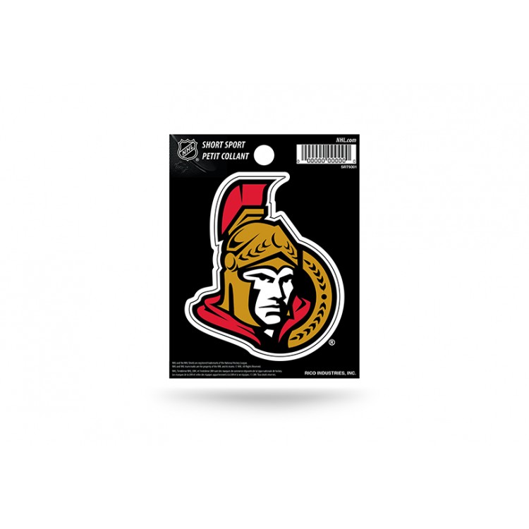 SRT9301 Ottawa Senators Short Sport Decal