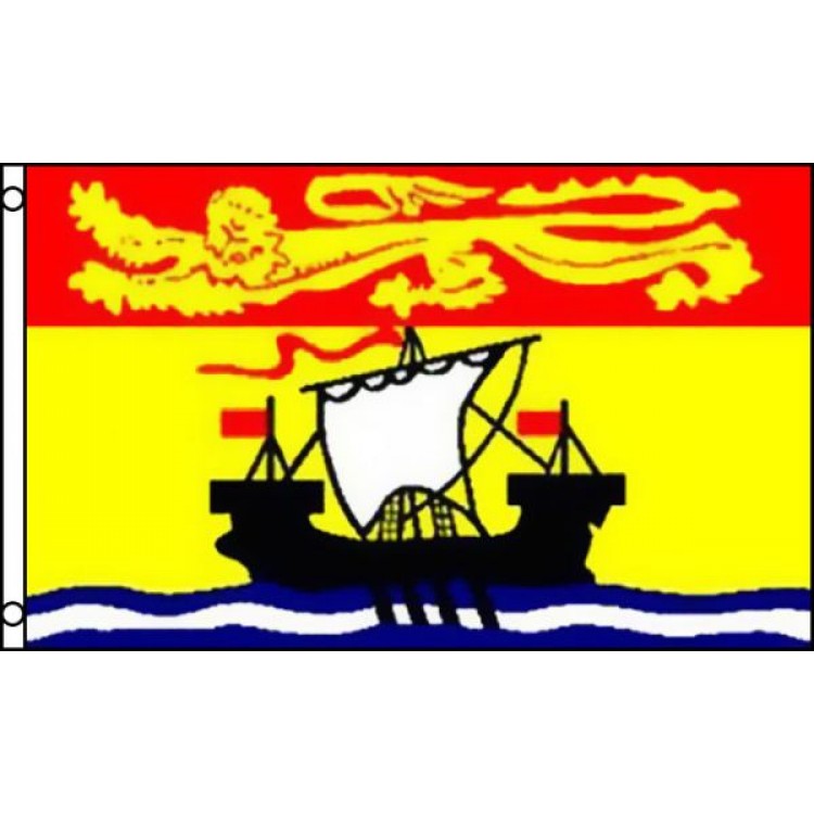 Picture of 212 Main NEWBRUNSWICK35 36 x 60 in. New Brunswick Polyester Flag