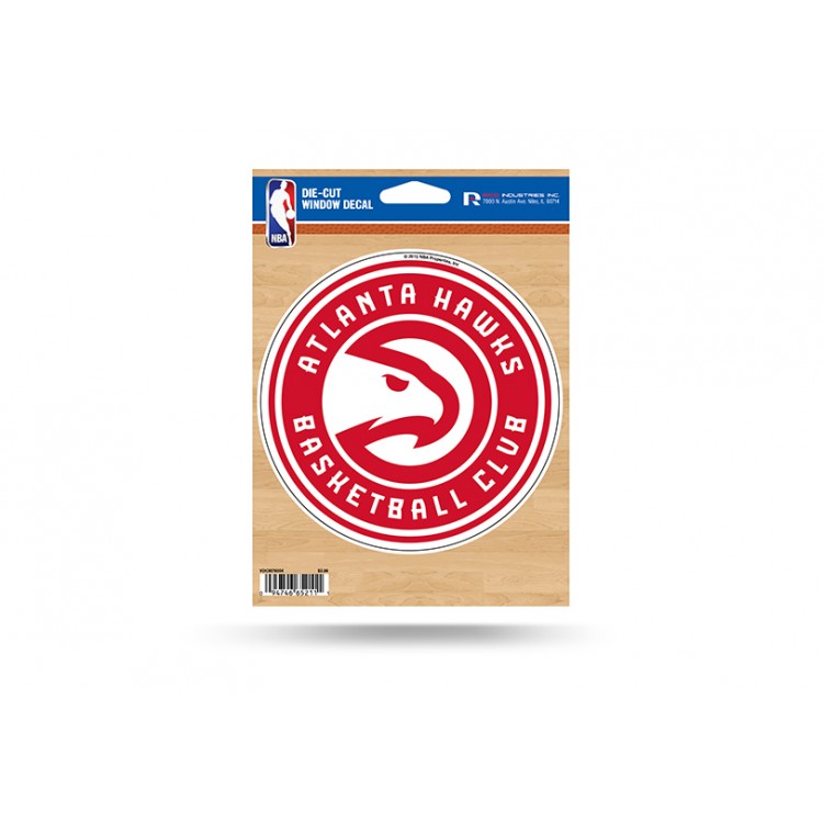 VDCM76004 5 in. Atlanta Hawks Die Cut Vinyl Decal