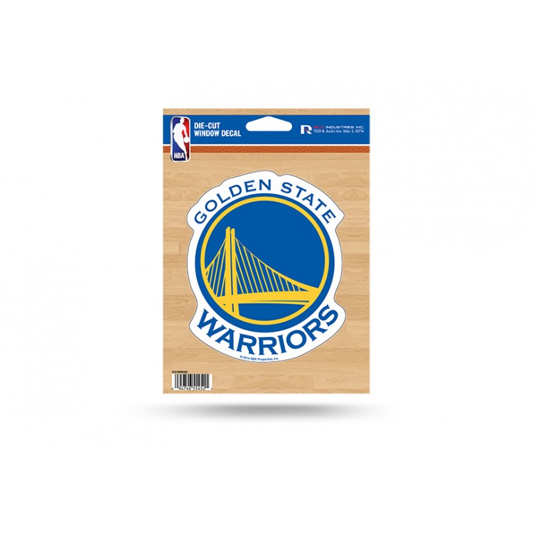 VDCM96002 5 in. Golden State Warriors Die Cut Vinyl Decal