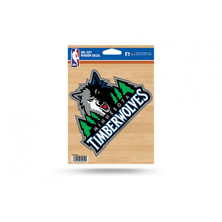 Picture of 212 Main VDCM94002 5 in. Minnesota Timberwolves Die Cut Vinyl Decal