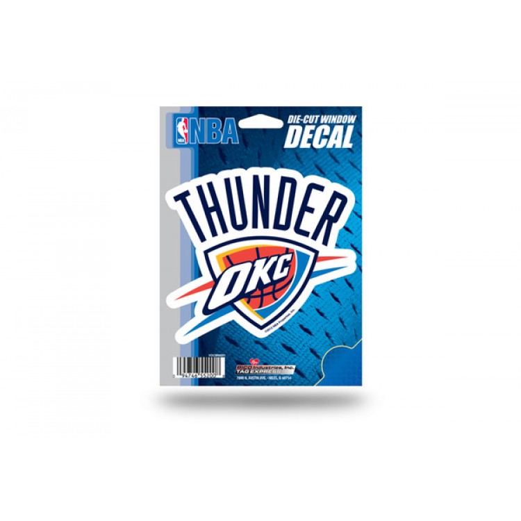 Picture of 212 Main VDCM68001 5 in. Oklahoma City Thunder Die Cut Vinyl Decal