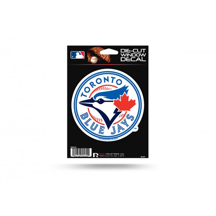 VDCM5102 7.75 x 5.75 in. Toronto Blue Jays Die Cut Vinyl Decal
