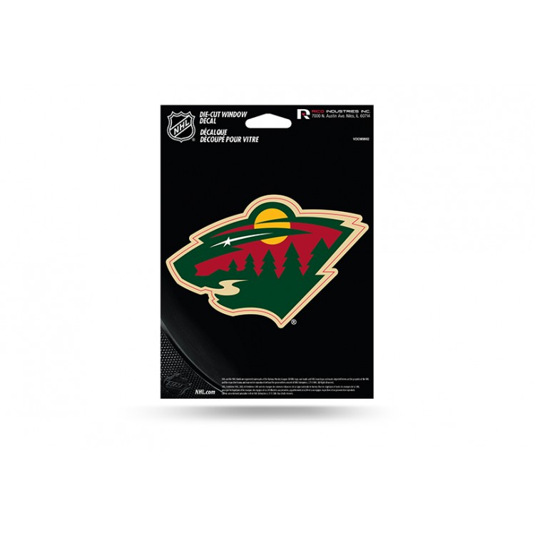 VDCM9802 5 in. Minnesota Wild Die Cut Vinyl Decal