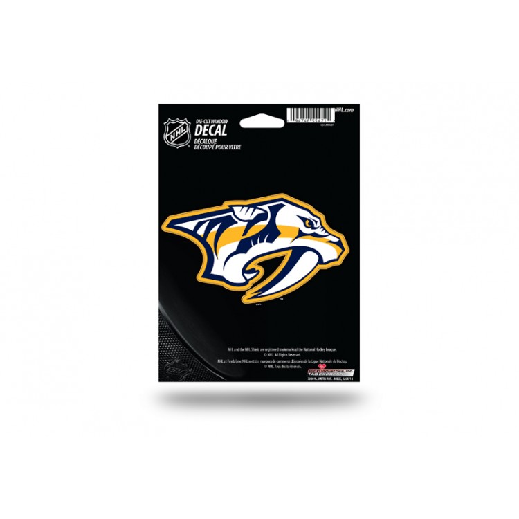 VDCM9601 5 in. Nashville Predators Die Cut Vinyl Decal