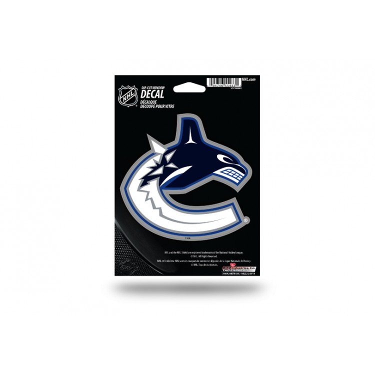 VDCM8801 5 in. Vancouver Canucks Die Cut Vinyl Decal