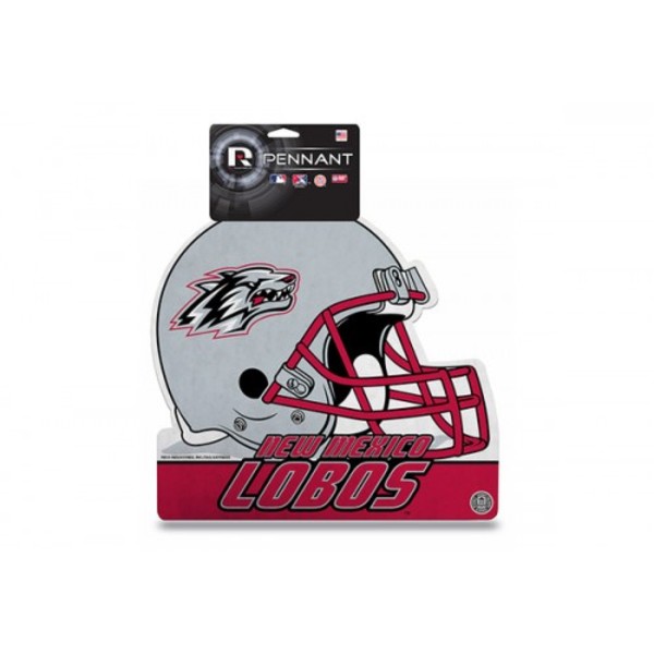 DCP440101F-H 13 x 16 in. New Mexico Lobos Die Cut Pennant