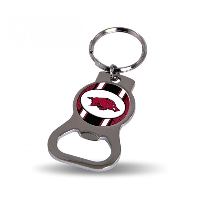 BOK360103 Arkansas Razorbacks Keychain & Bottle Opener