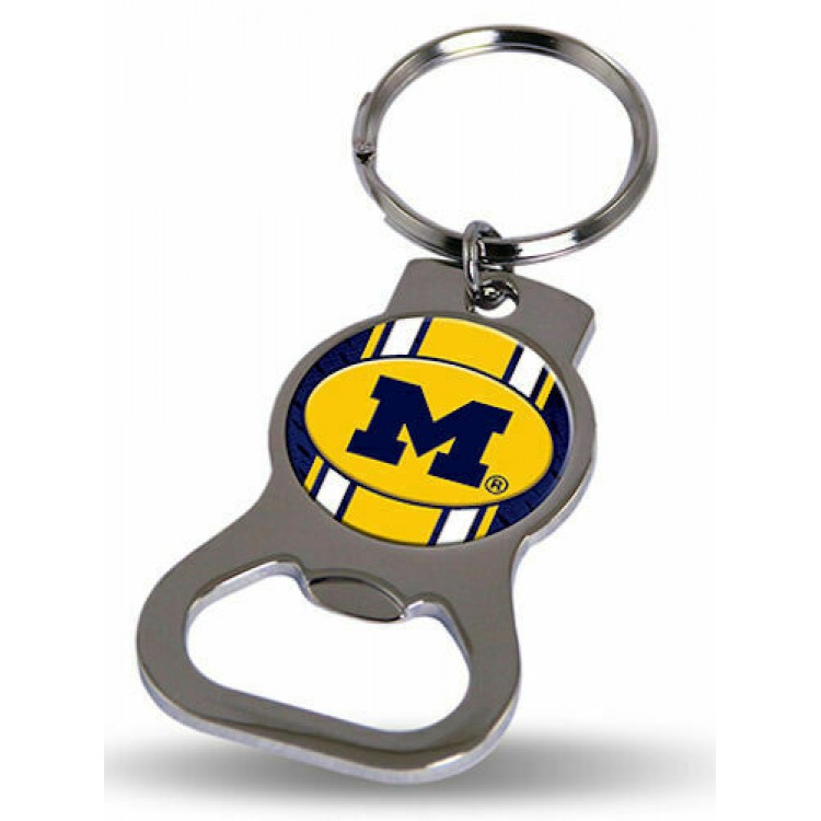 BOK220003 Michigan Wolverines Keychain & Bottle Opener