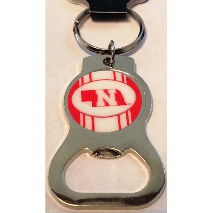 BOK410103 Nebraska Cornhuskers Key Chain & Bottle Opener